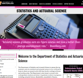 Actuarial Science at University of Waterloo